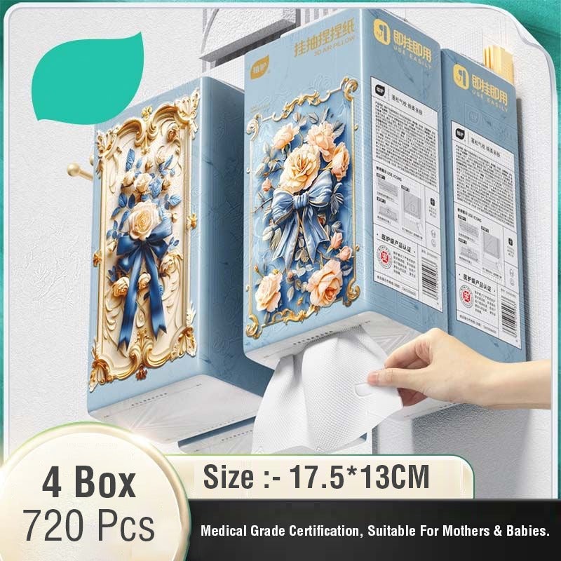 Hanging Tissue Paper 4 Pcs Pack, Napkin Paper Set