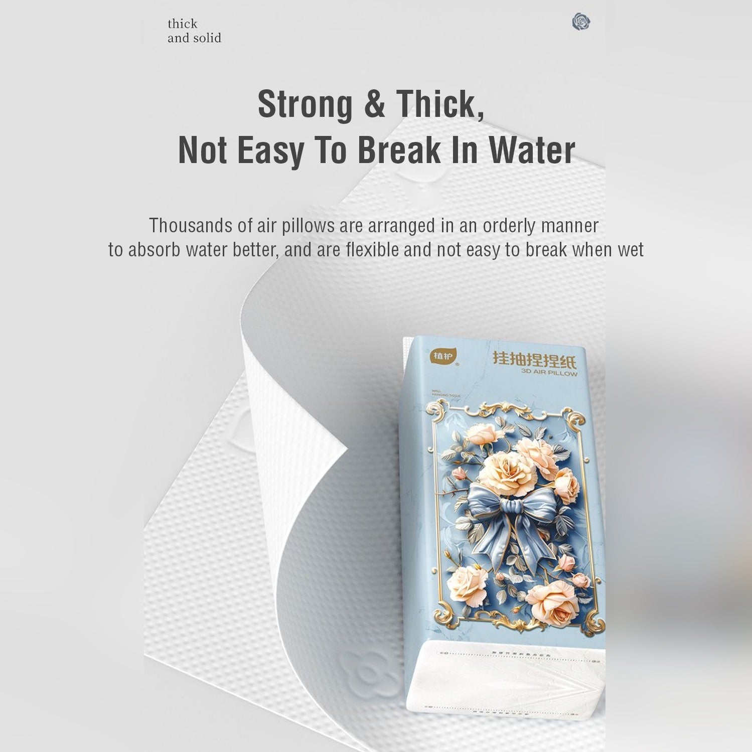 Hanging Tissue Paper 4 Pcs Pack, Napkin Paper Set
