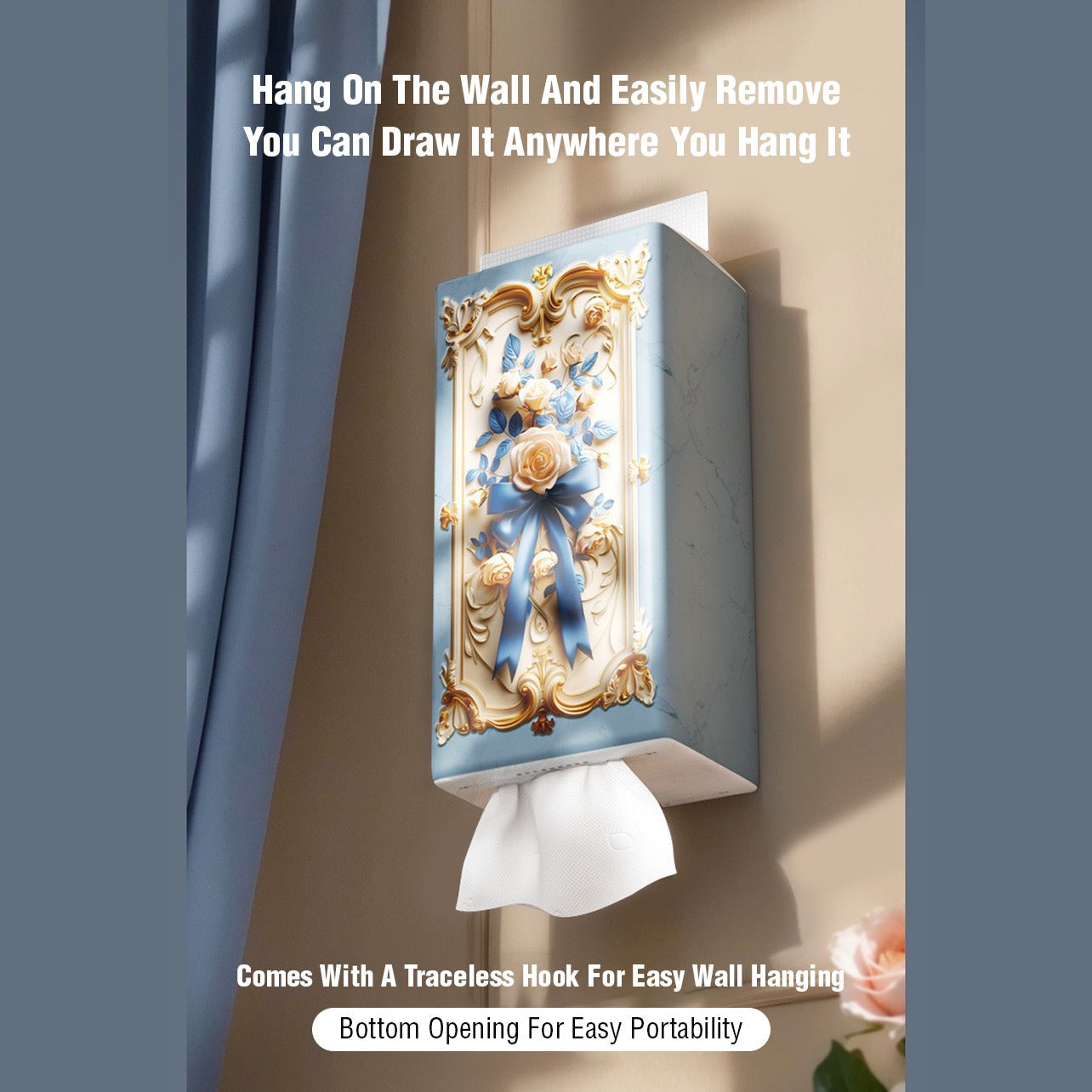 Hanging Tissue Paper 4 Pcs Pack, Napkin Paper Set
