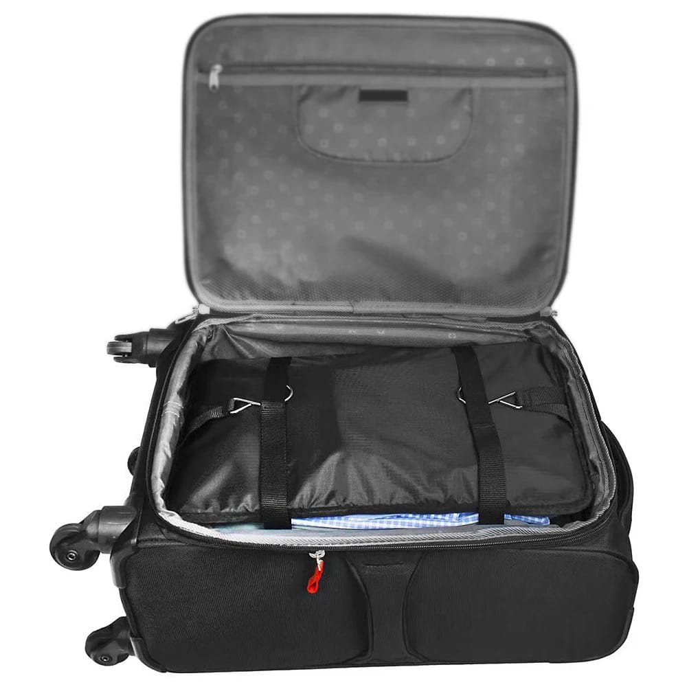 Hanging Travel Shelf Organizer, Luggage Packing Cube Bag, Collapsible Garment Storage Organizer