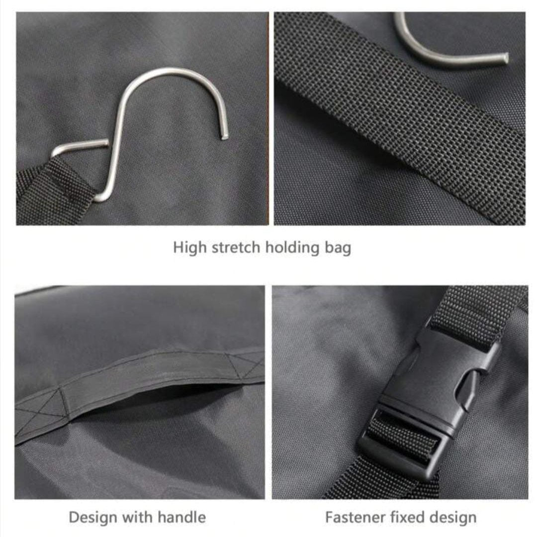 Hanging Travel Shelf Organizer, Luggage Packing Cube Bag, Collapsible Garment Storage Organizer