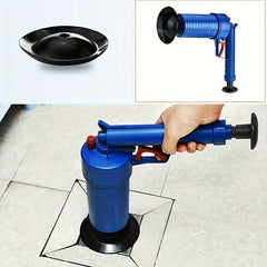 Air Drain Blaster, High Pressure Toilet Plunger, Toilet Clog Remover, Drain Cleaning Gun With Handy Pistol for Kitchen, Bathroom