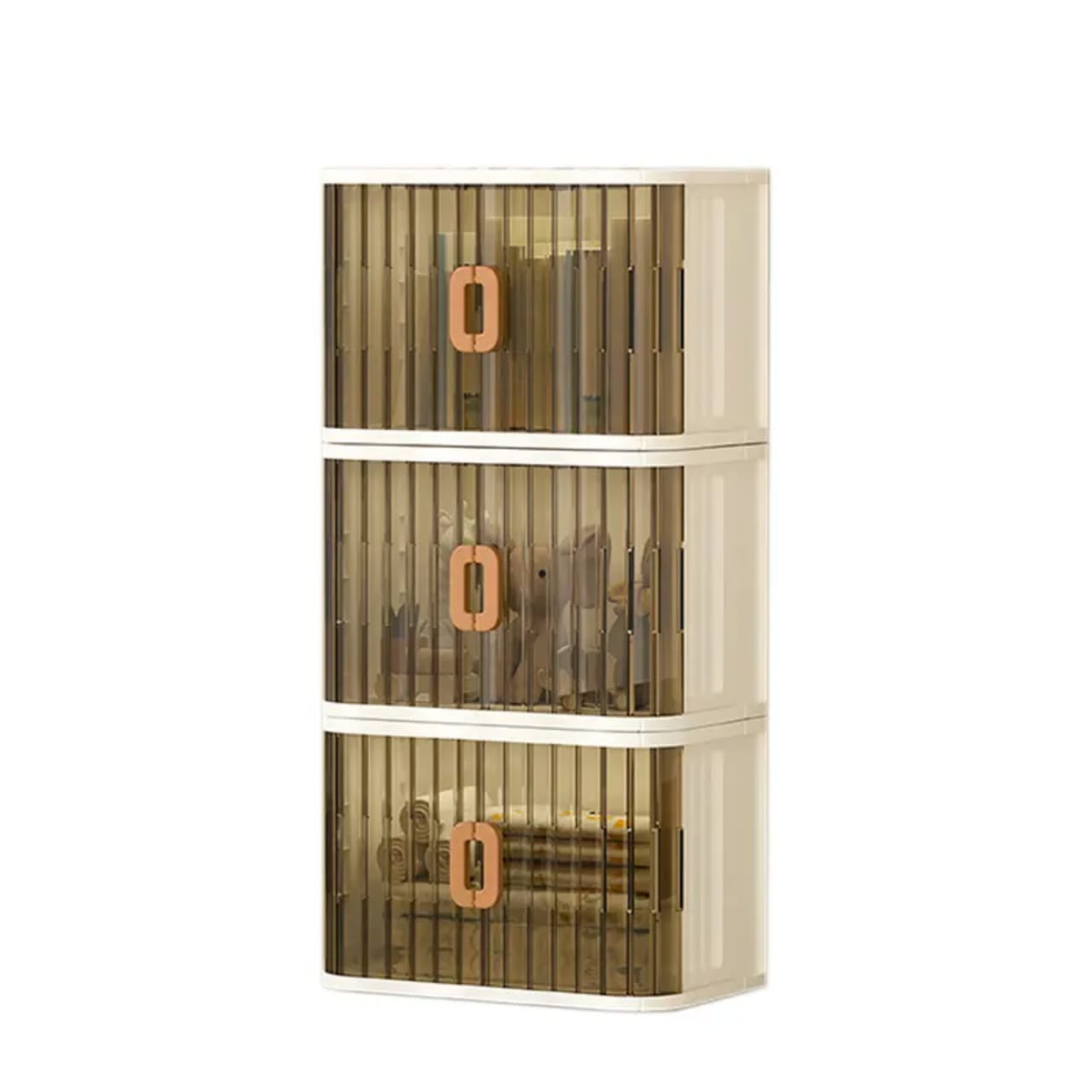 Home Storage Bins, Stackable Closet Organizer Box, Multi-functional Household Storage Container Rack Shelf