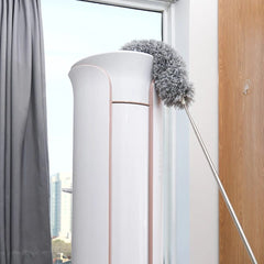 Extendable Duster for High Ceilings, Microfiber Cleaning Long Extension Pole Duster