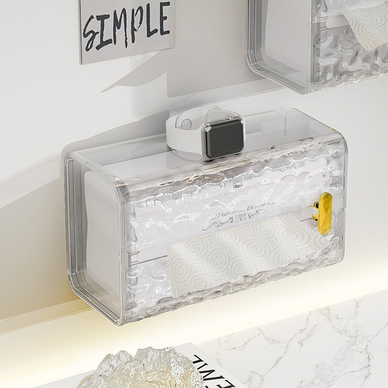 Wall Mount Elegant Tissue Organizer Box