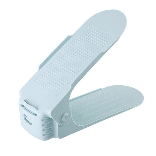 Space Saving Adjustable Shoe Holder, 1 Pair Shoe Rack