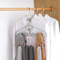 Wave Pattern Stackable Hanger Sturdy Clothes Organizer