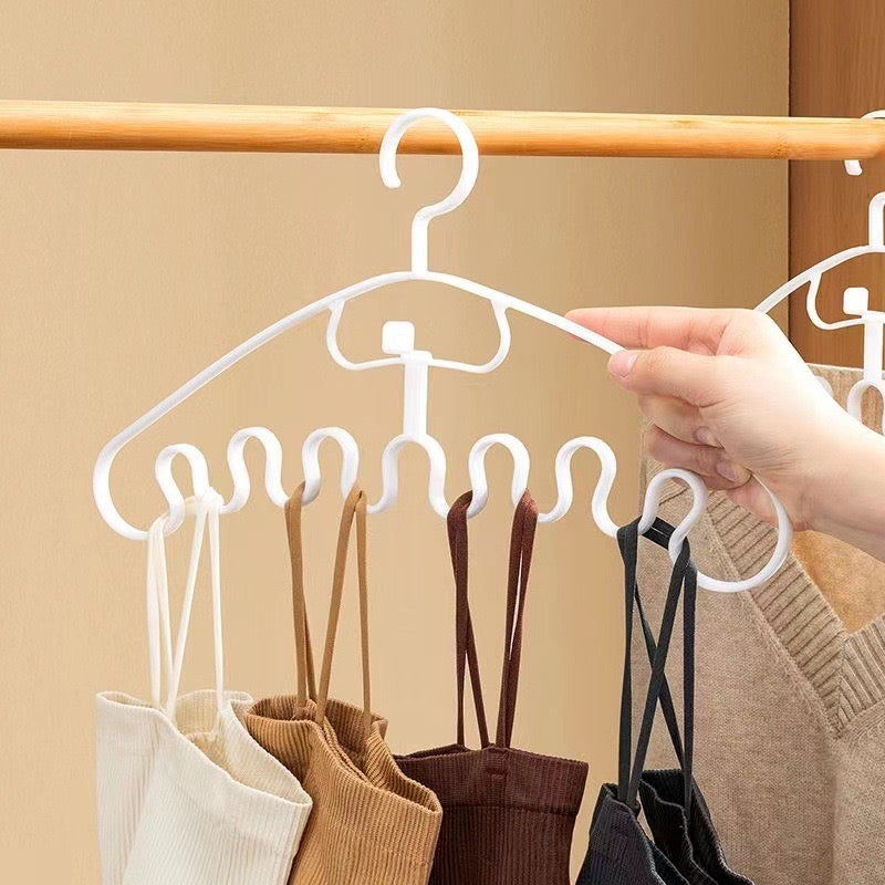 Wave Pattern Stackable Hanger Sturdy Clothes Organizer