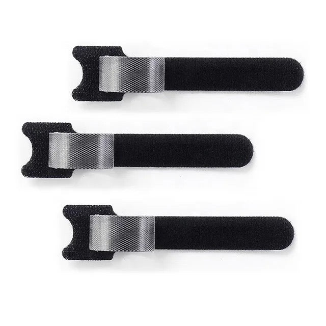 10Pcs Reusable Wire and Cable Ties Strap - Adjustable Cord Organizers for Home and Office