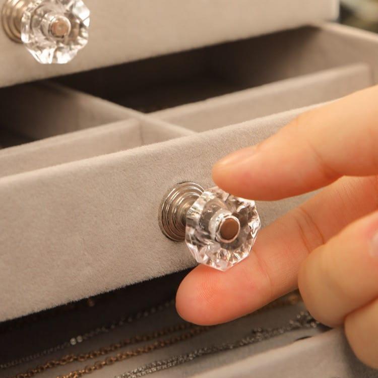Jewelry Organizer Box, Multi-layer Jewelry Storage Holder with Drawers