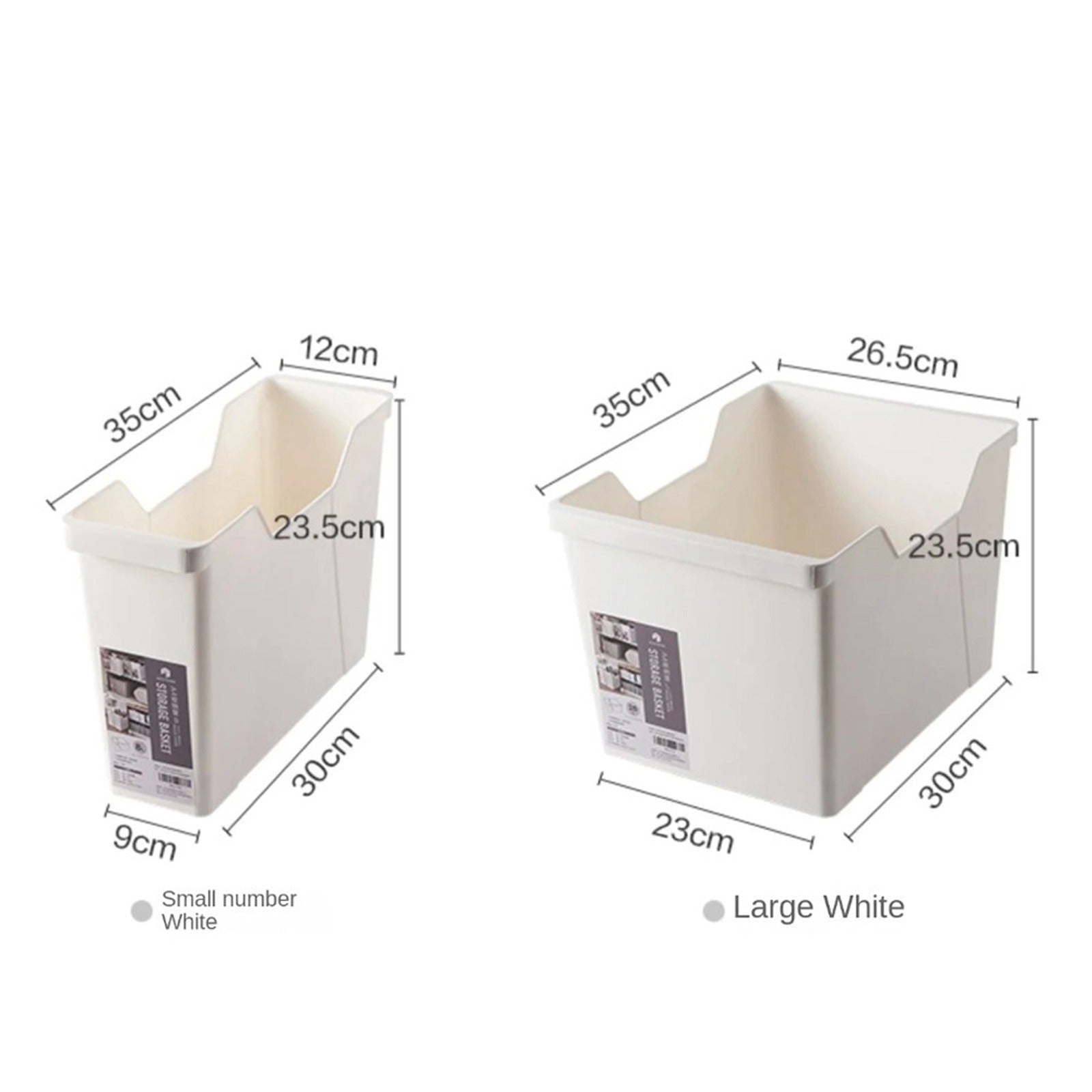 Large Capacity Cabinet Organizing Storage Box, Kitchen Household Storage Basket