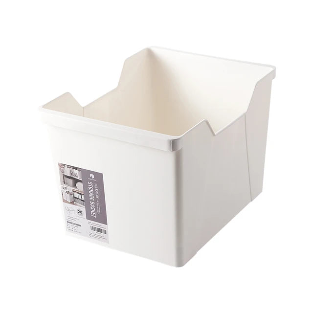 Large Capacity Cabinet Organizing Storage Box, Kitchen Household Storage Basket