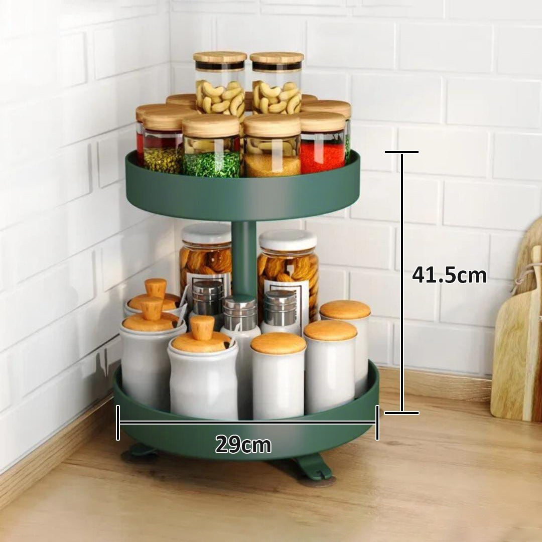 Kitchen Spice Storage Rack Organizer, Condiment Rack Shelf