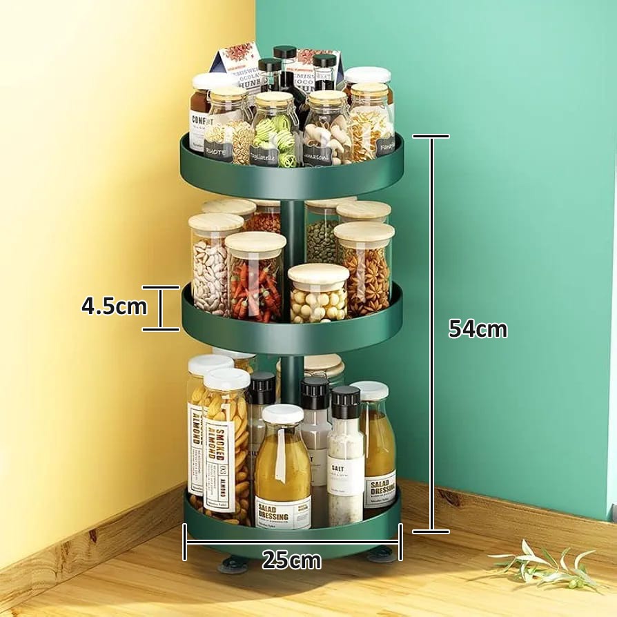 Kitchen Spice Storage Rack Organizer, Condiment Rack Shelf