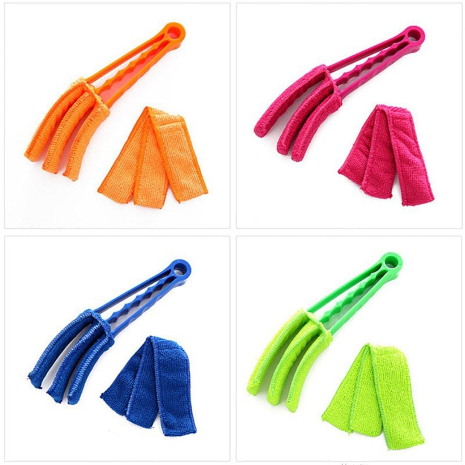 Window Blinds Cleaner Duster Brush - Washable, Reusable, and AC Cleaning Tool