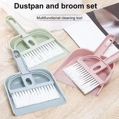 Mini Dustpan Broom Set, Small Garbage Shovel, House Hold Small Brush Cleaning Tool For Tabletop, Countertop, Desk