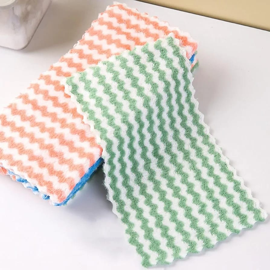 Mini Flat Mop, Floor Cleaning Mop with Replaceable Cloth/ Wipes, Automatic Clip Cloth Hands-free Sweeper Mop