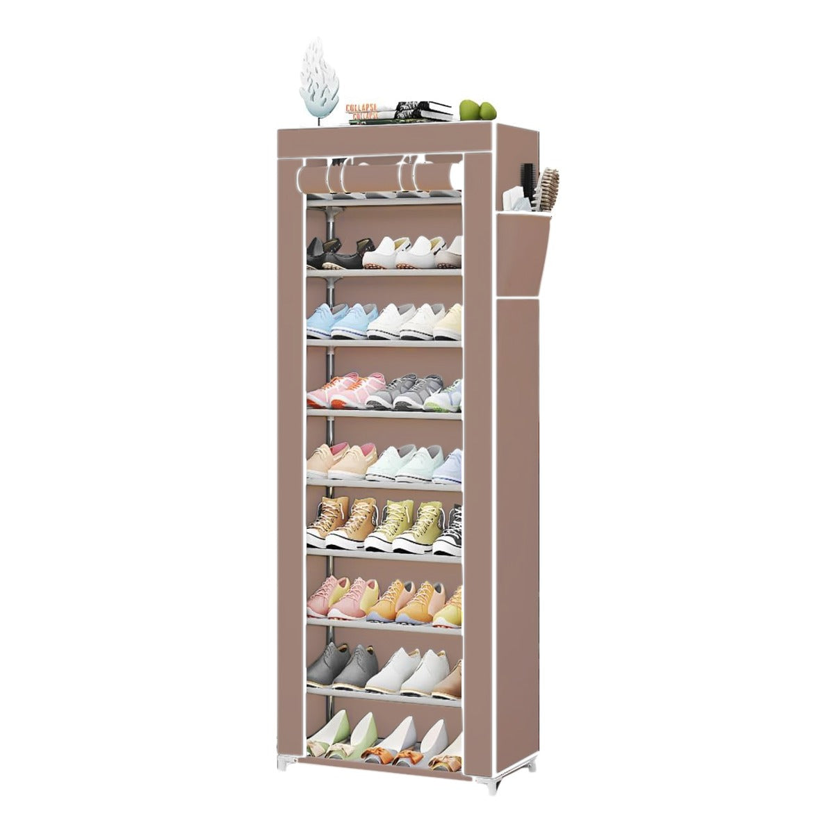 Multi-Layer Minimalist Multi-function Shoe Rack, Shoe Storage Organizer Shelf