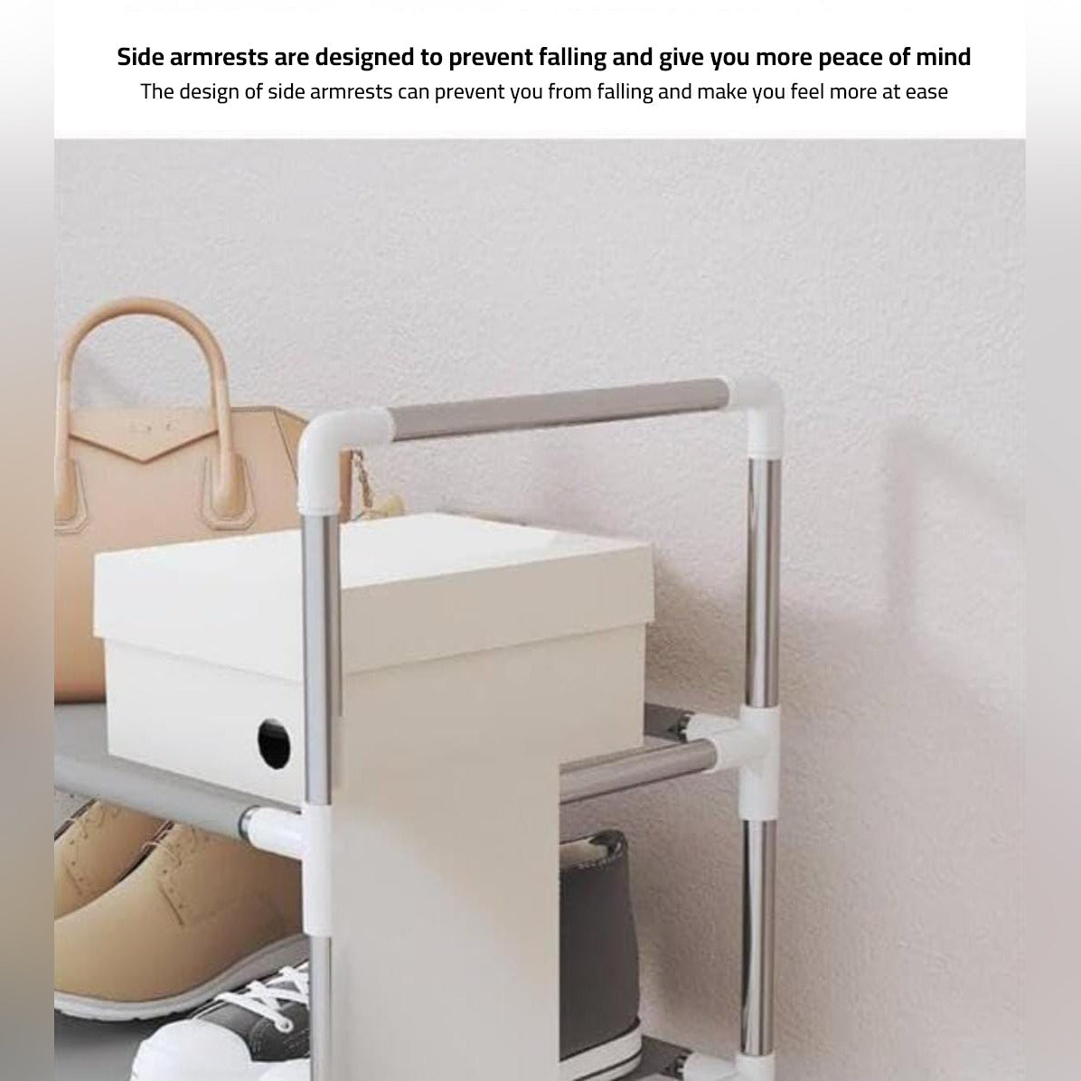 Shoe Rack, Multi-Layer Shoe Organizer Shelf Stand