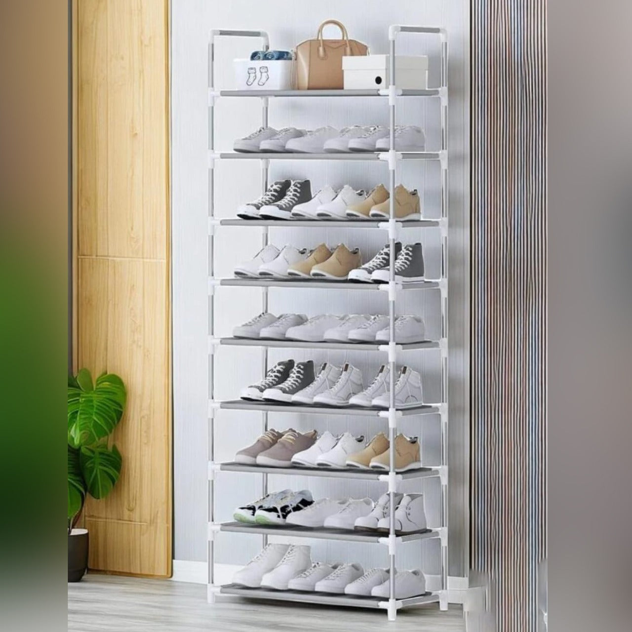 Shoe Rack, Multi-Layer Shoe Organizer Shelf Stand