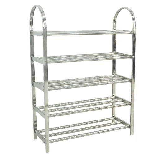 Multi-Layer Stainless Steel Shoes Rack - Space-Saving Shoe Cabinet Shelf