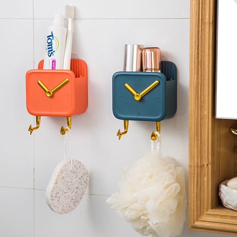 Multi-Purpose Wall-Mounted Storage Rack, Small Shelf Organizer For Bedroom, Kitchen, Bathroom
