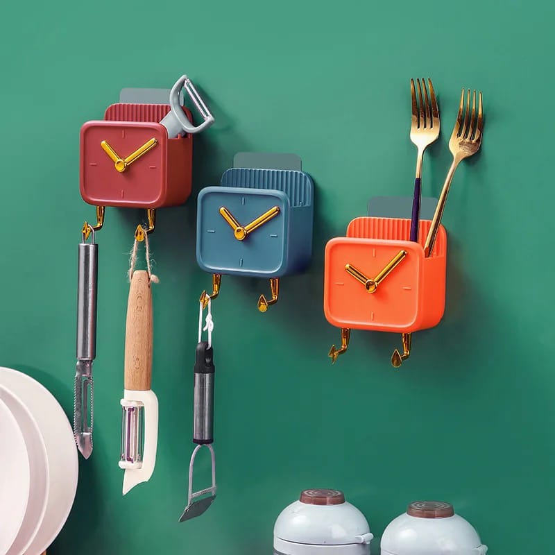 Multi-Purpose Wall-Mounted Storage Rack, Small Shelf Organizer For Bedroom, Kitchen, Bathroom