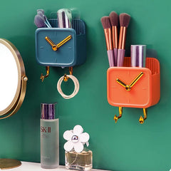 Multi-Purpose Wall-Mounted Storage Rack, Small Shelf Organizer For Bedroom, Kitchen, Bathroom