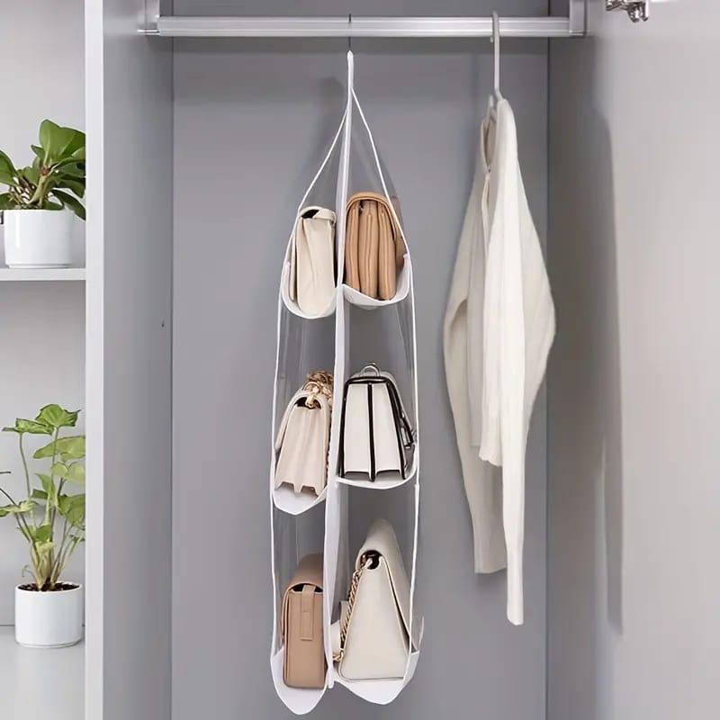 Multi-layer Handbag Hanging Organizer - Handbag Storage Bag For Family Closet
