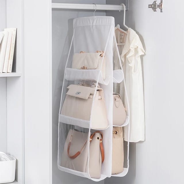 Multi-layer Handbag Hanging Organizer - Handbag Storage Bag For Family Closet