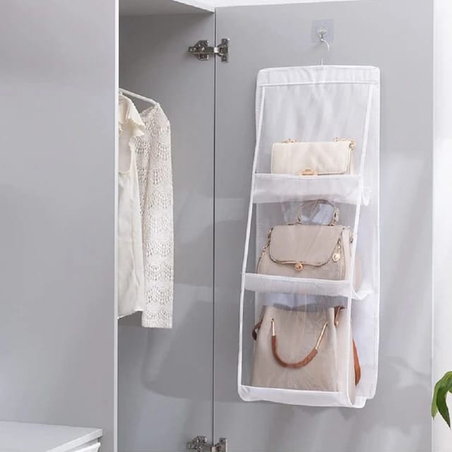 Multi-layer Handbag Hanging Organizer - Handbag Storage Bag For Family Closet
