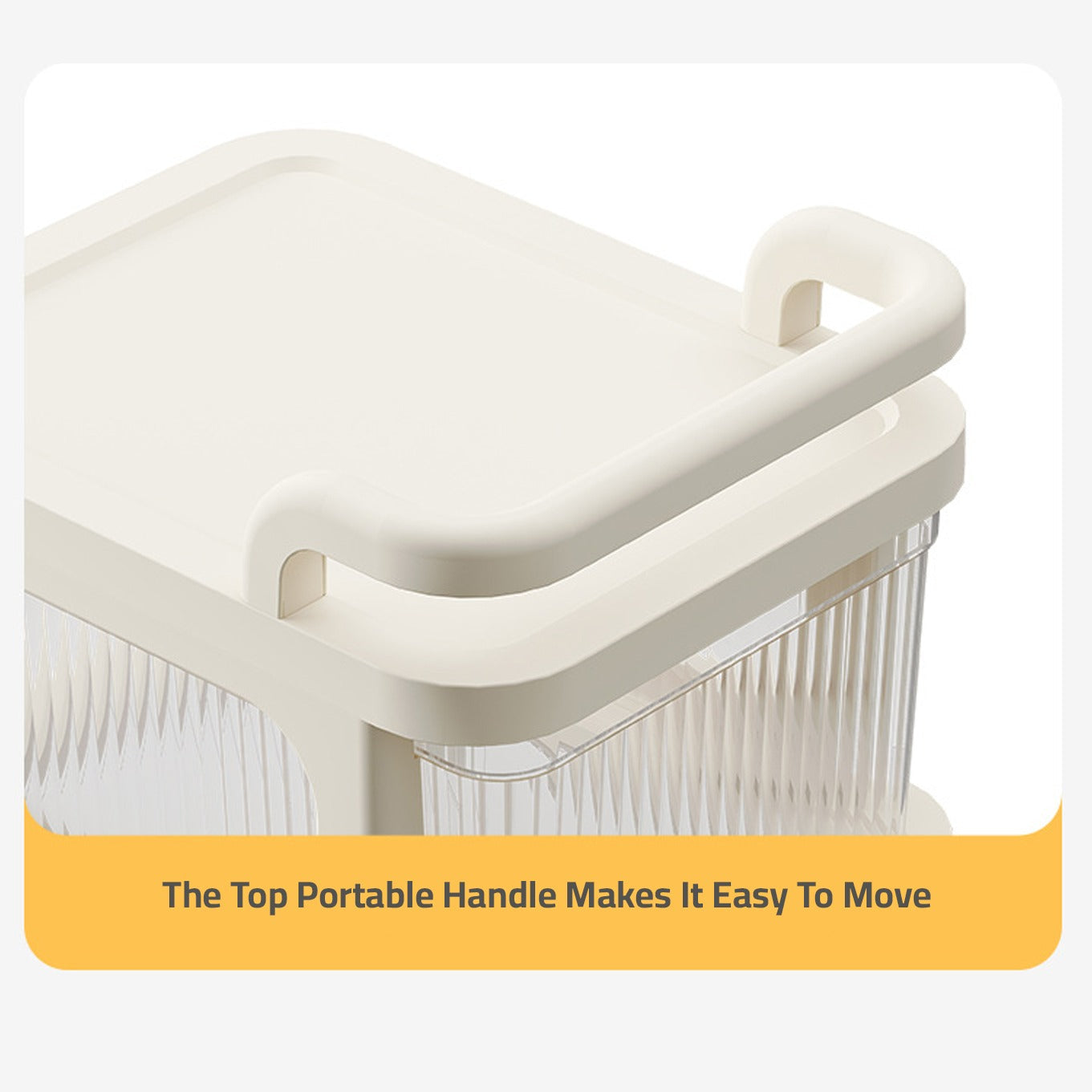 Multifunctional Storage Trolley Rack, Multi- Tier Drawer Cabinet For Kitchen, Bedroom, Office