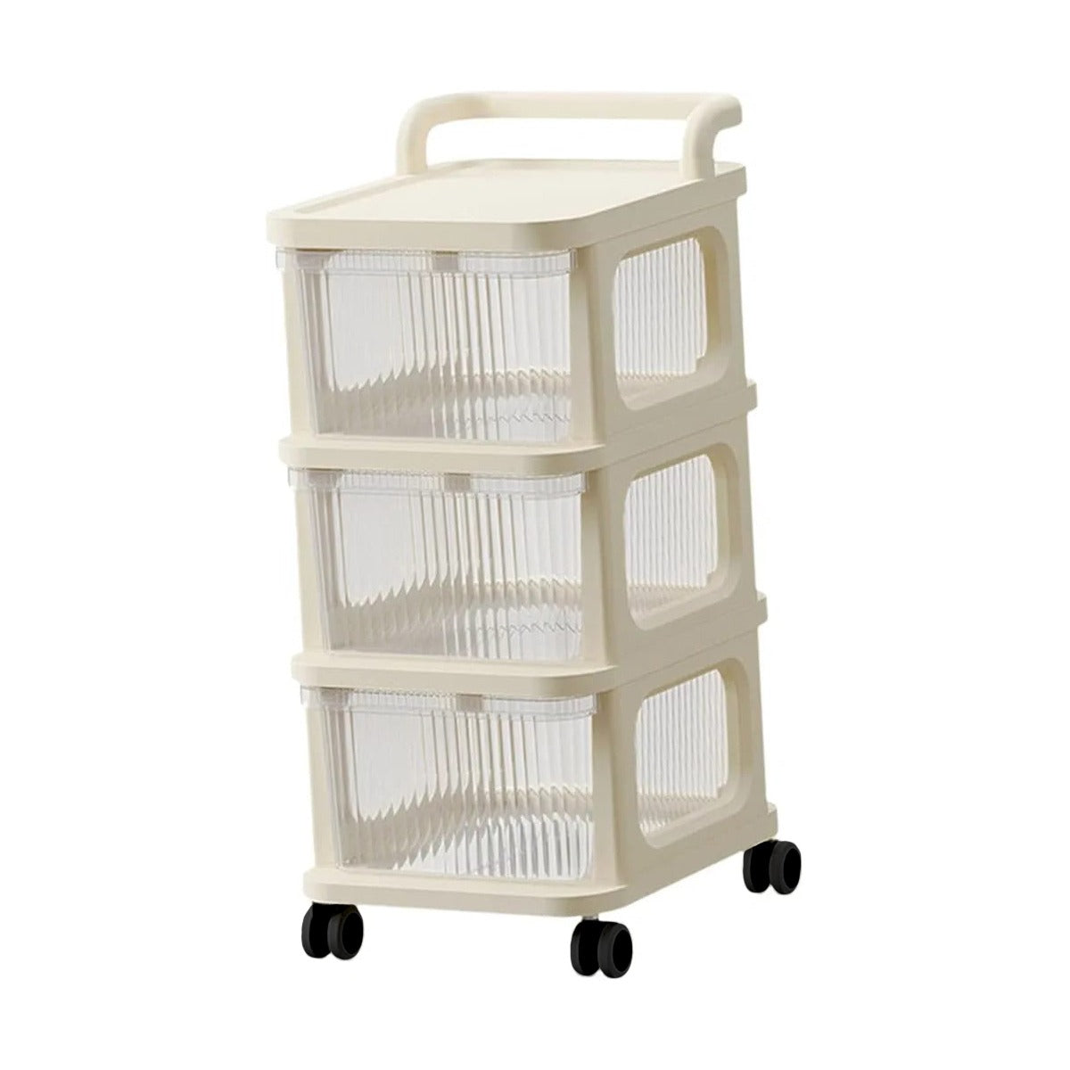 Multifunctional Storage Trolley Rack, Multi- Tier Drawer Cabinet For Kitchen, Bedroom, Office