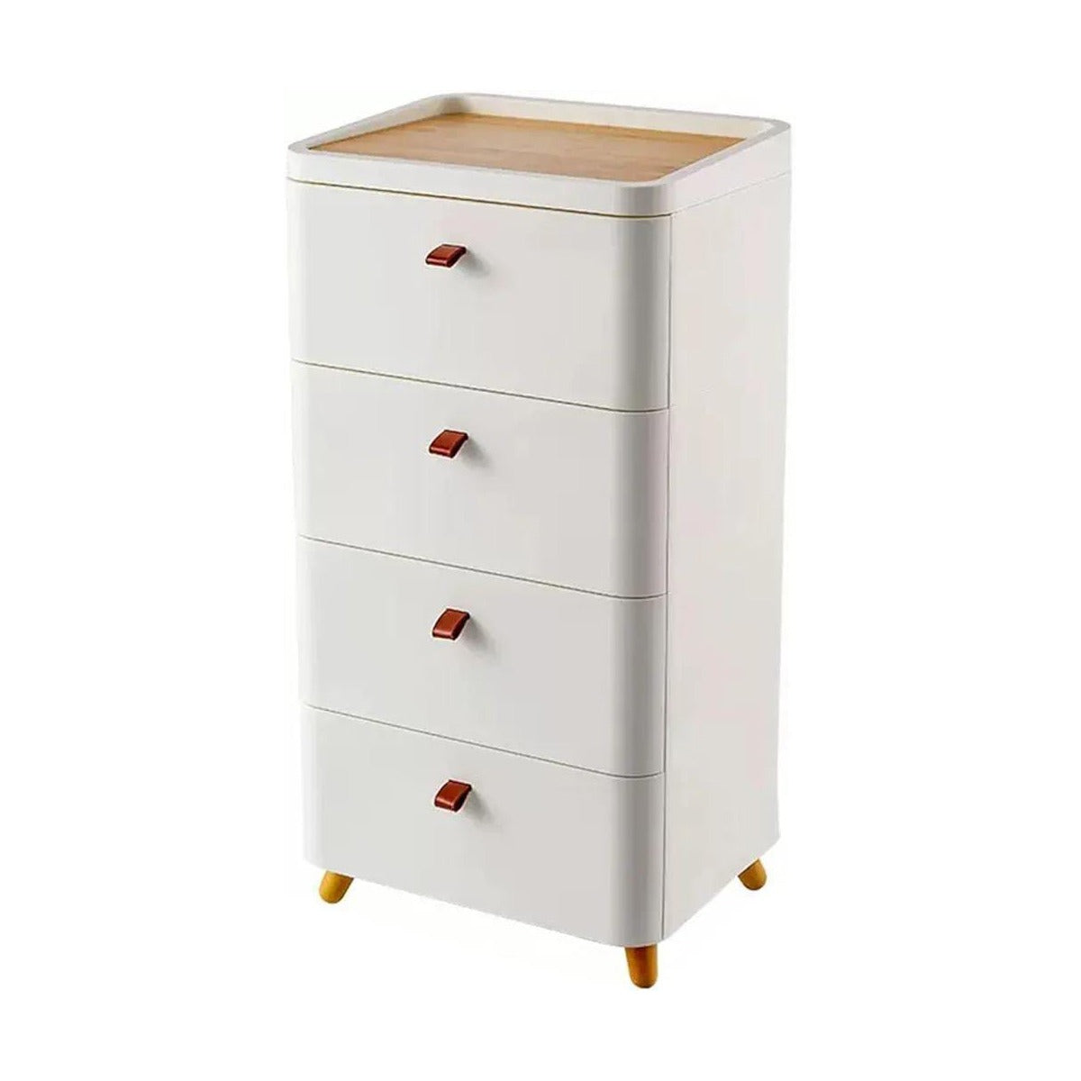 Bedroom Bedside Storage Cabinet Chest Of Drawers, Simple Narrow Drawer Type Storage Stand
