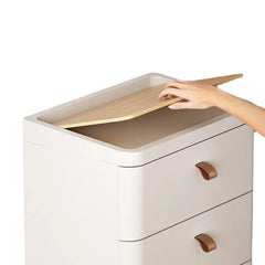 Bedroom Bedside Storage Cabinet Chest Of Drawers, Simple Narrow Drawer Type Storage Stand