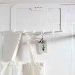 ECOCO Nail-free Stainless Steel Hook Cabinet Door Back Hanger