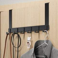 Over Door Hooks, Hanging Door Hooks, Coat Hanger with 6 Hooks