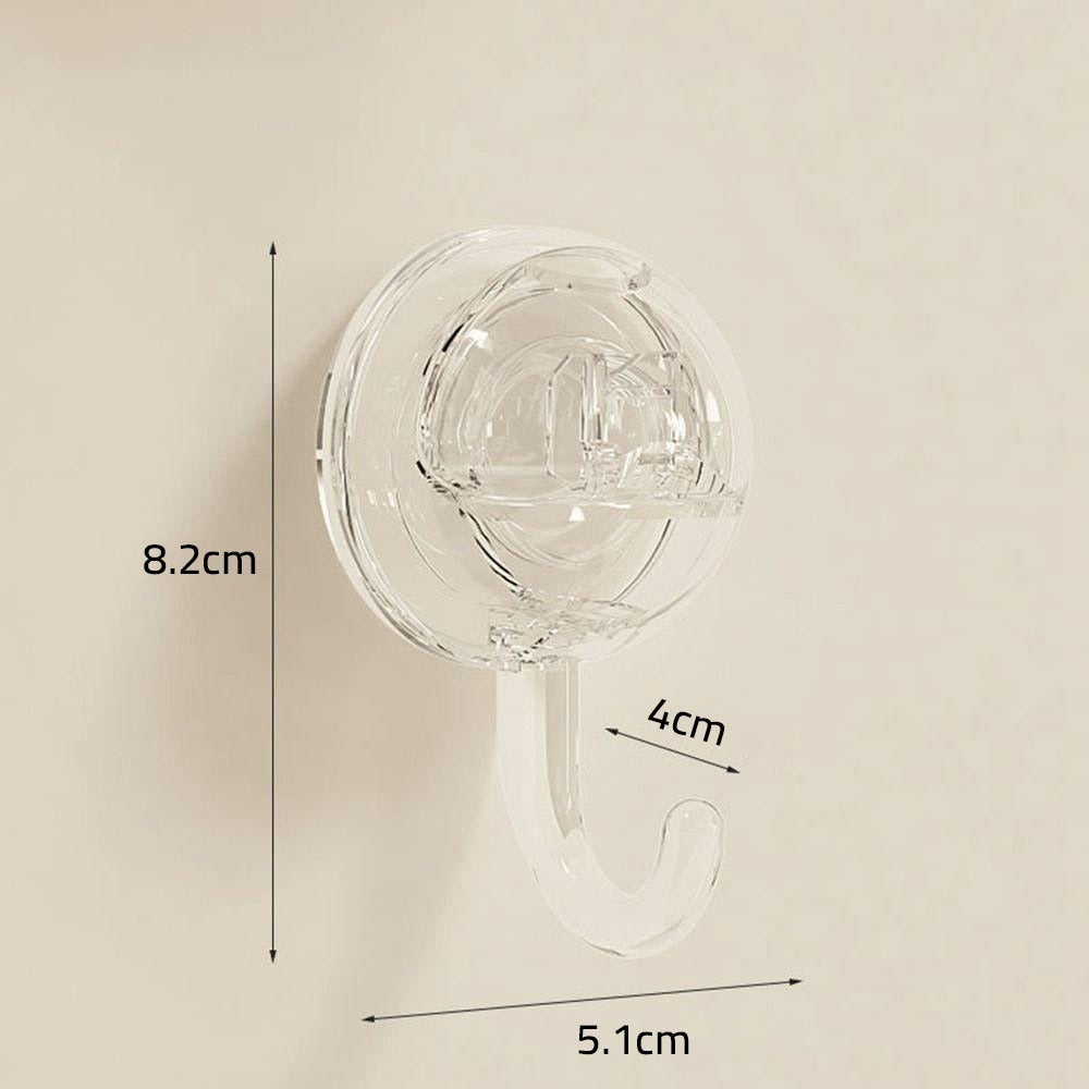 Reusable Suction Cup Hook, Hanger Hook Clip for Bathroom and Kitchen Organization