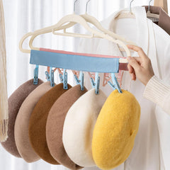 Hanging Clip Drying Strap, Multi-Purpose Laundry Hanger For Home, Travel Use