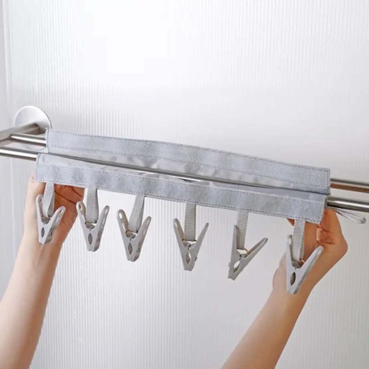 Hanging Clip Drying Strap, Multi-Purpose Laundry Hanger For Home, Travel Use