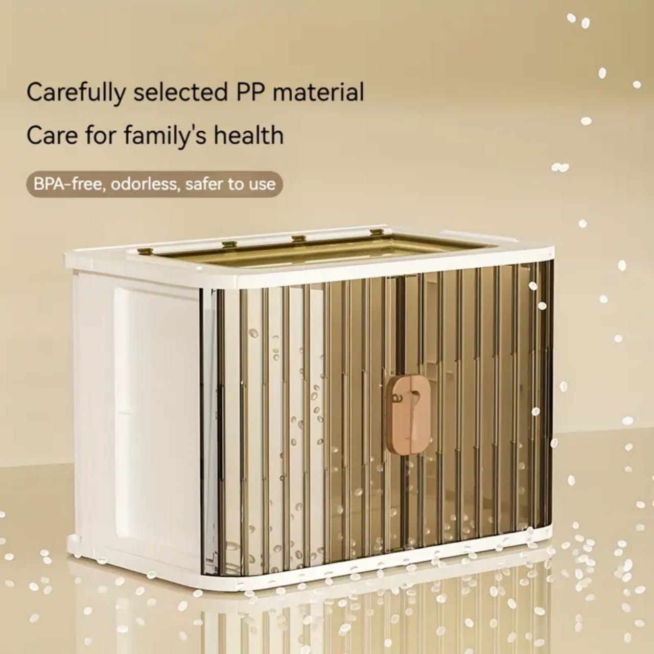 Home Storage Bins, Stackable Closet Organizer Box, Multi-functional Household Storage Container Rack Shelf