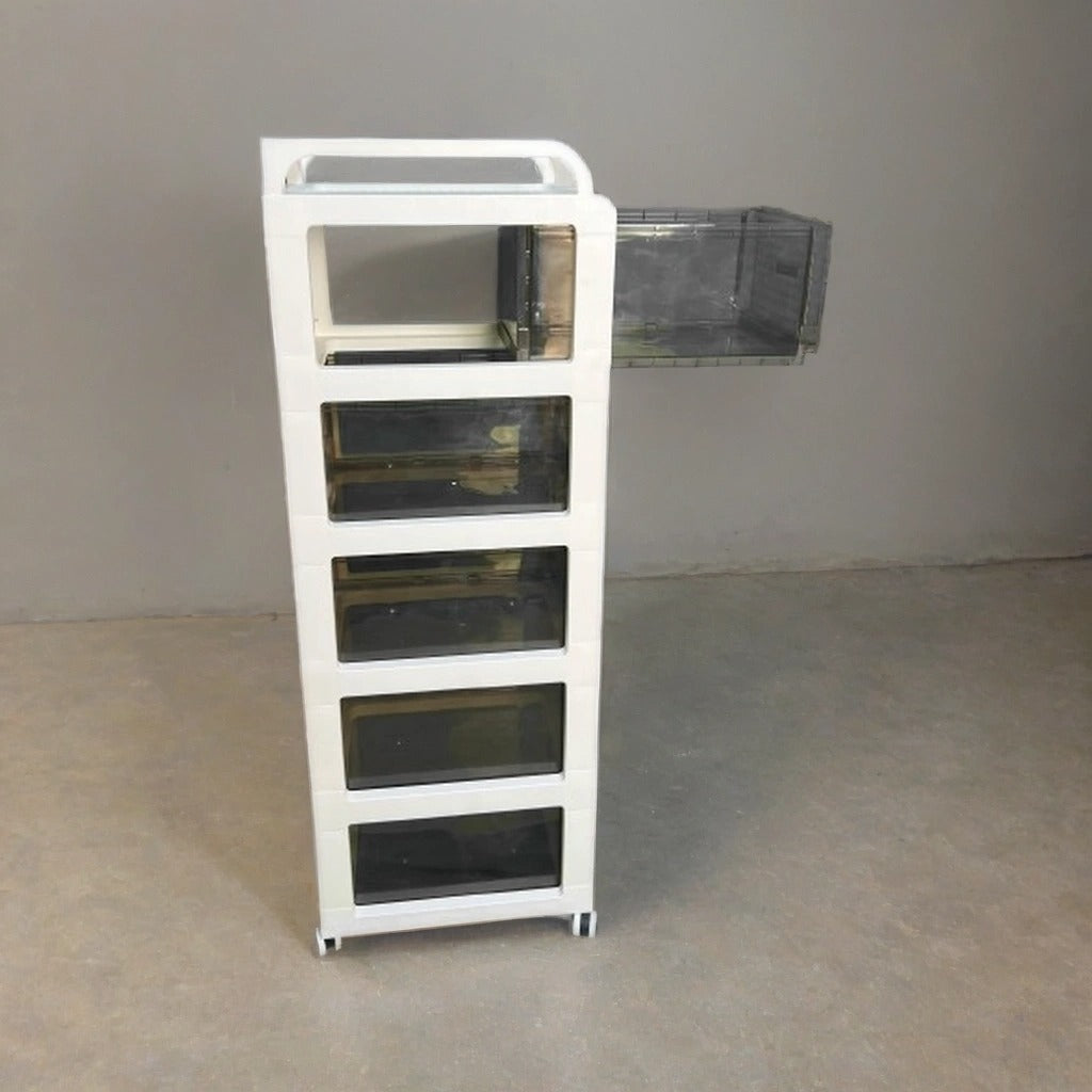 Multi-layer Storage Cabinet, Drawer Type Storage Unit, Home Office Organizer Cart