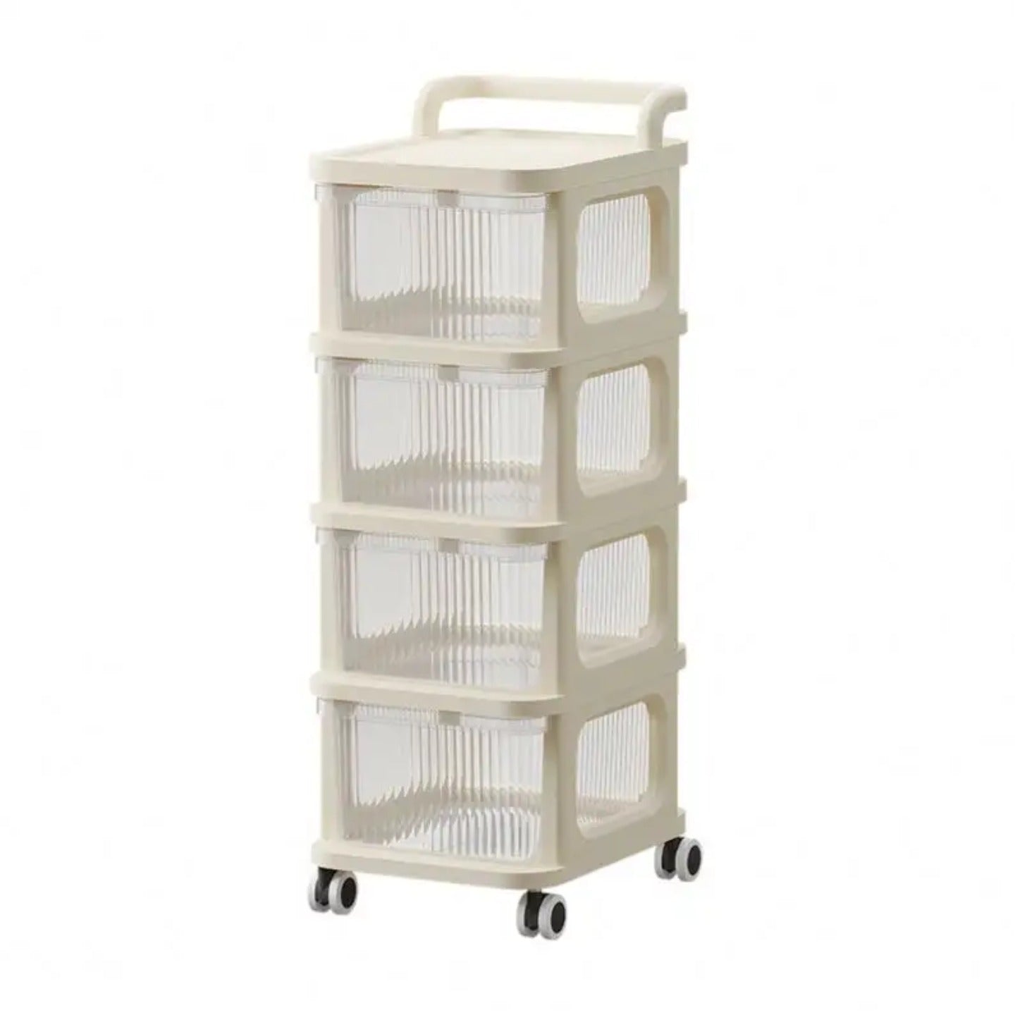 Multifunctional Storage Trolley Rack, Multi- Tier Drawer Cabinet For Kitchen, Bedroom, Office