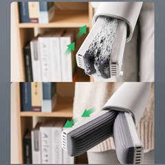 Automatic Self-Wringing Free Hand 180° Rotating Flat Mop