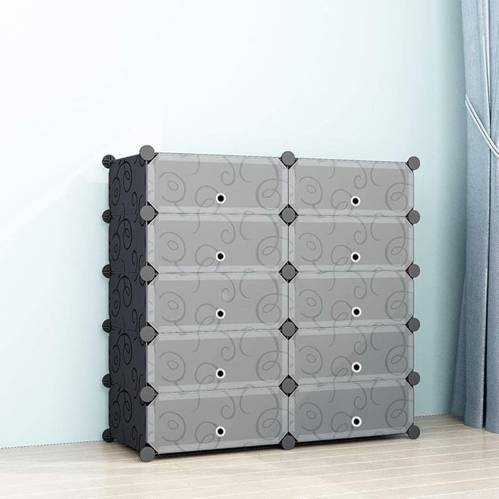 Shoe Storage Rack, Shoe Organizer Shelf Cabinet