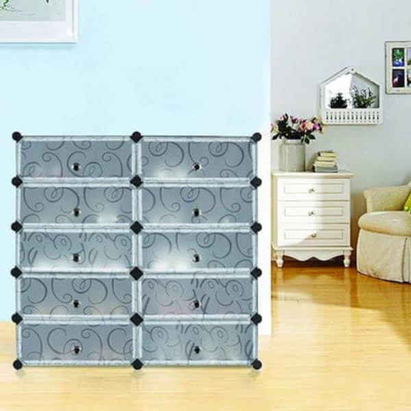 Shoe Storage Rack, Shoe Organizer Shelf Cabinet