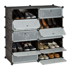Shoe Storage Rack, Shoe Organizer Shelf Cabinet