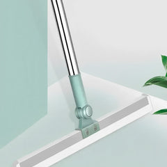 Silicone Head Heavy Duty Water Cleaner Mop with Long Telescopic Handle