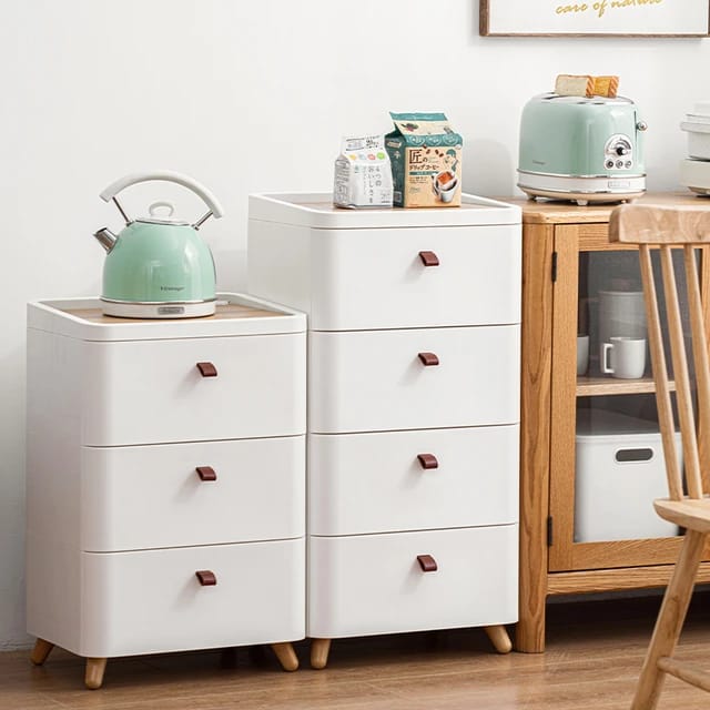 Bedroom Bedside Storage Cabinet Chest Of Drawers, Simple Narrow Drawer Type Storage Stand