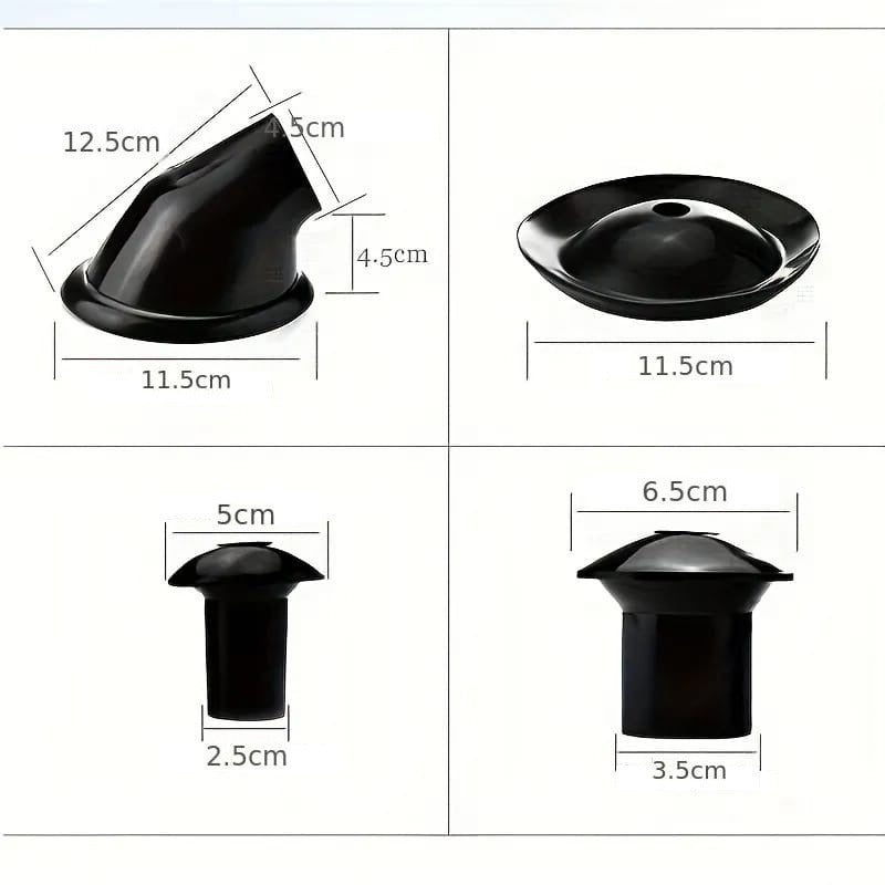Air Drain Blaster, High Pressure Toilet Plunger, Toilet Clog Remover, Drain Cleaning Gun With Handy Pistol for Kitchen, Bathroom